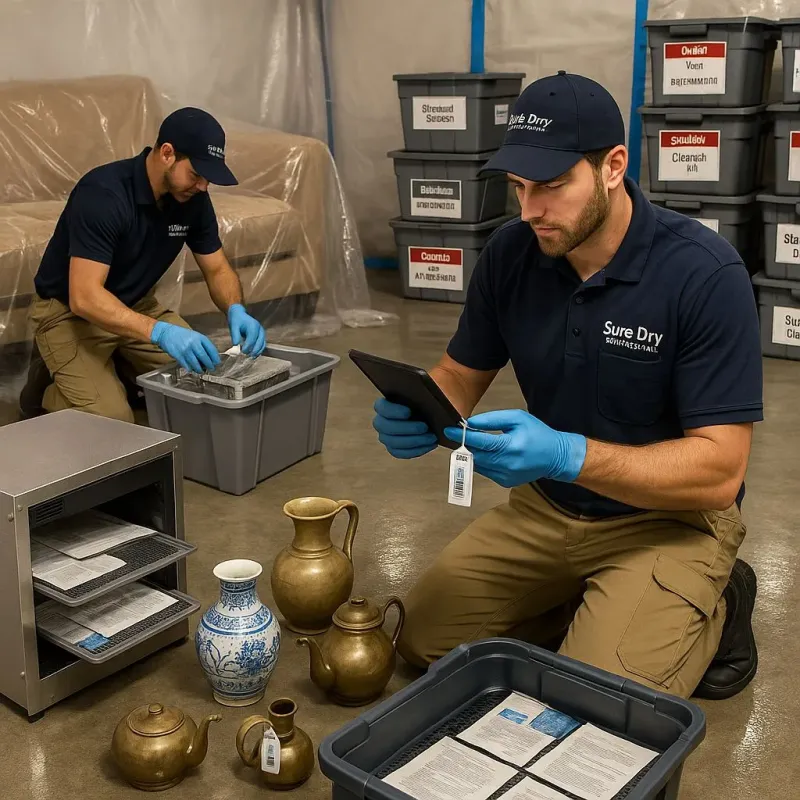Content Protection and Restoration process in Blossom, TX