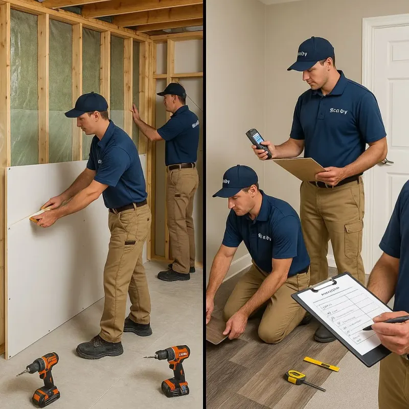 Repairs and Reconstruction process in Blossom, TX